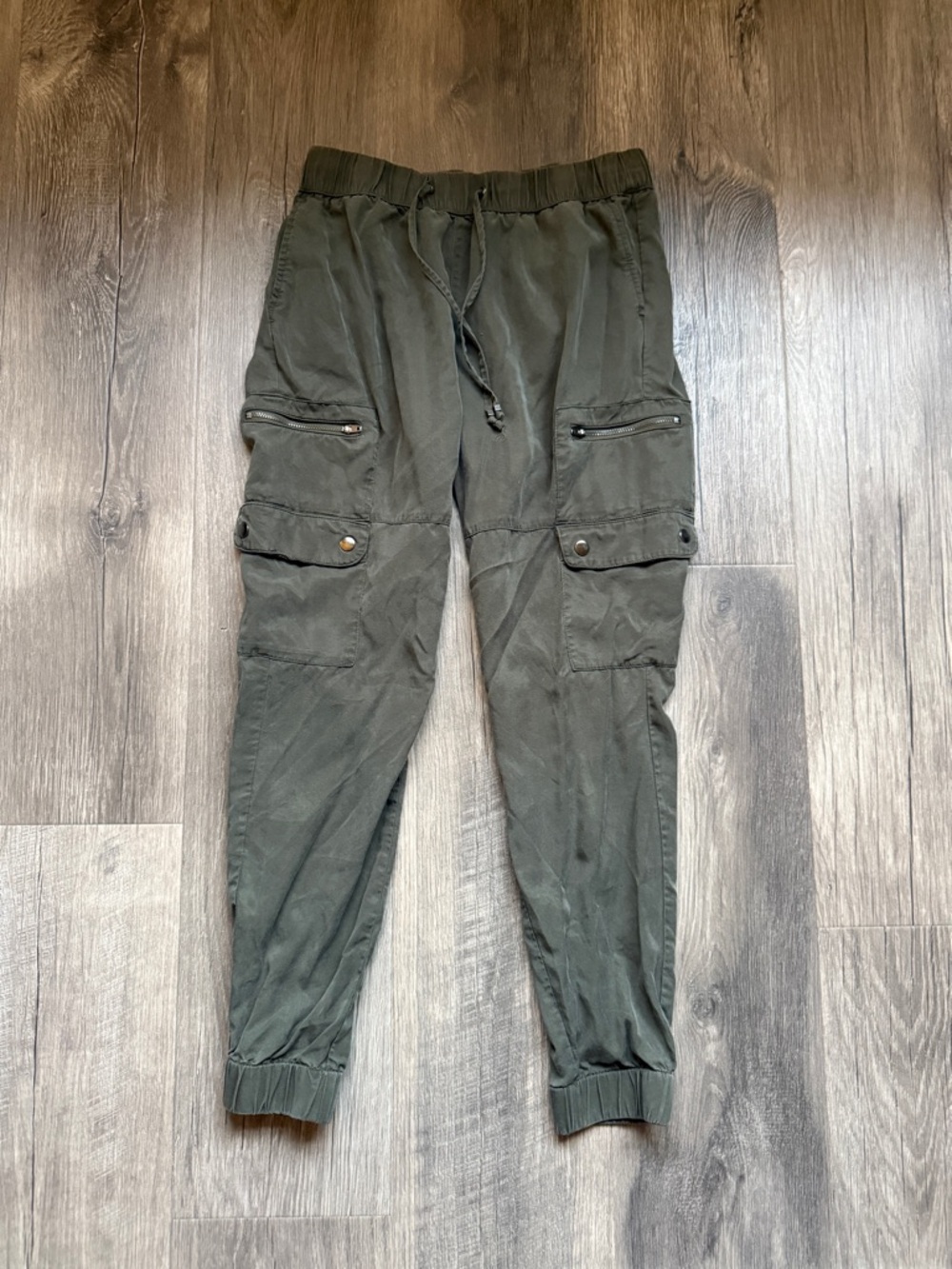 Banana Republic Olive Green Cargo Joggers XS